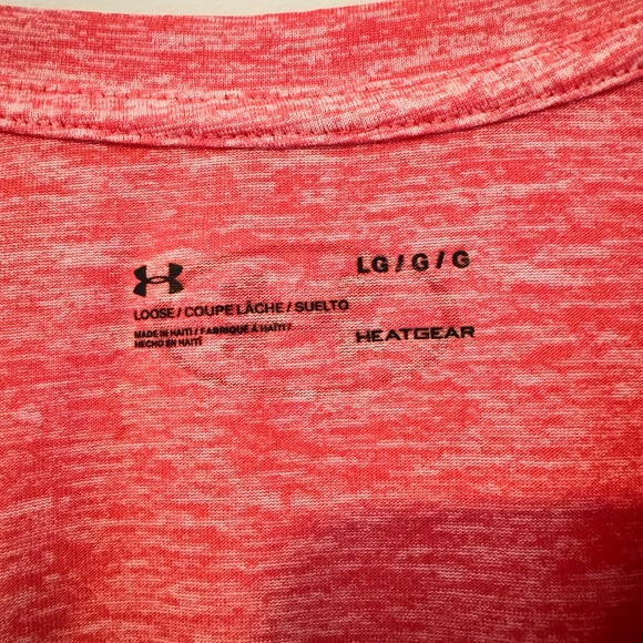 Under Armour orange Relaxed Short Sleeve Tee, size large - Picture 4 of 6